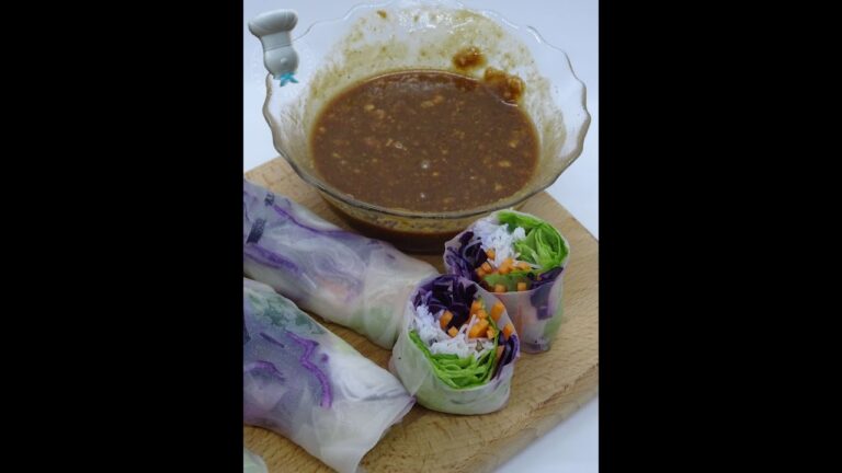 Sauce cacahuète rouleau de printemps | Actualisé juillet 2025