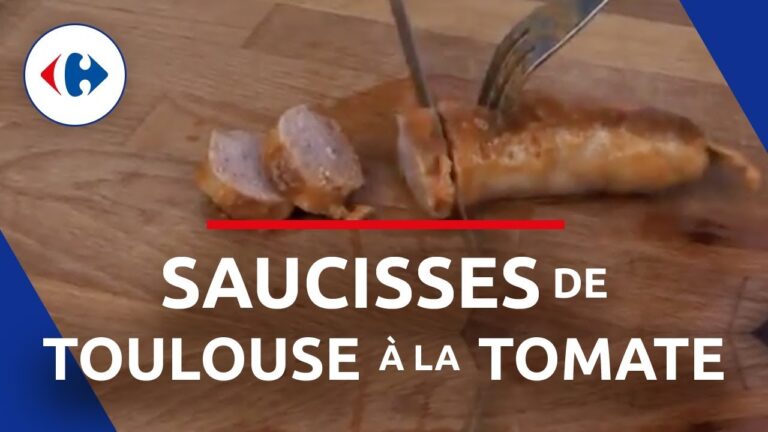 Recette saucisse de toulouse sauce tomate