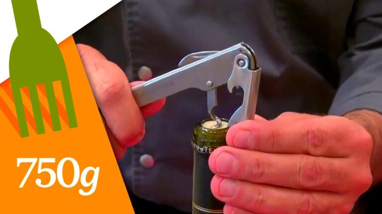 Comment utiliser un ouvre bouteille