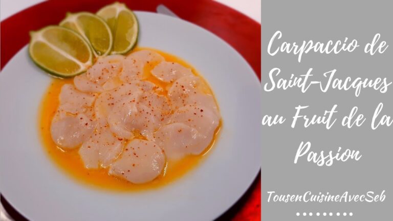 Sauce fruit de la passion pour st jacques