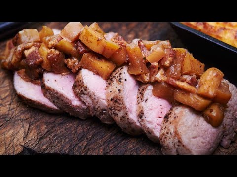 Cuire un rôti de porc fumé au four