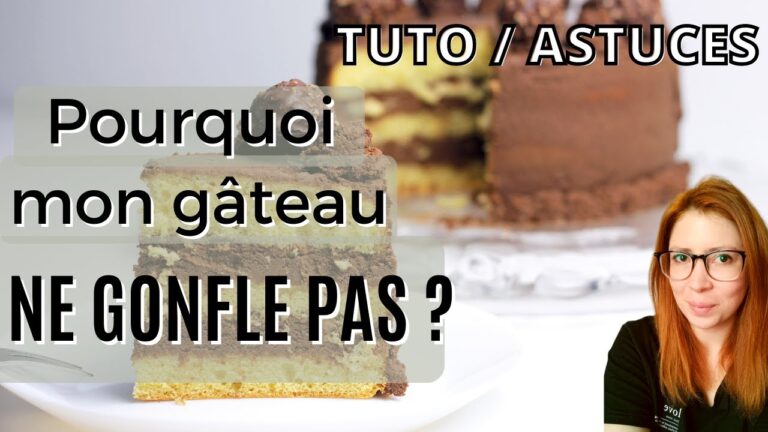 Pourquoi mon cake ne gonfle pas