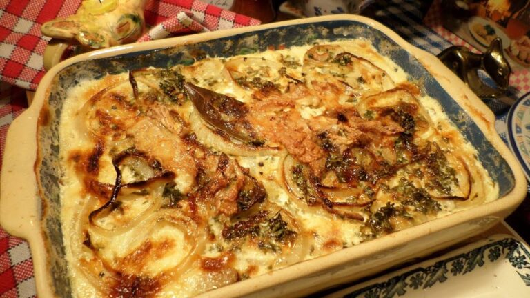 Gratin de pomme de terre a la normande