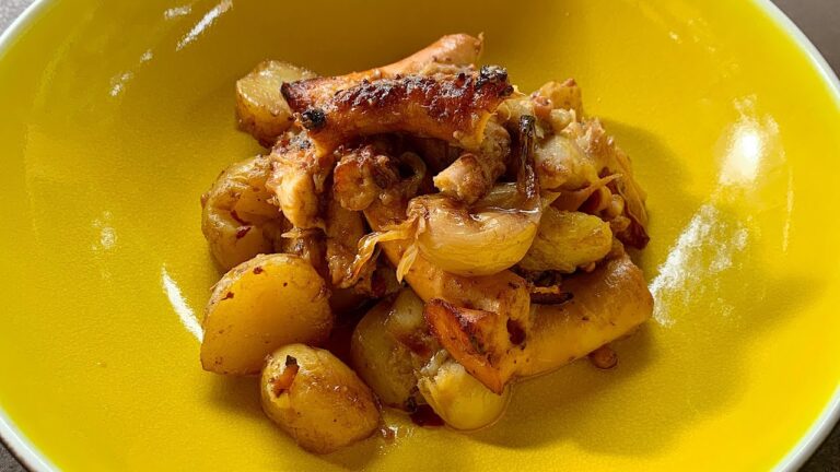 Recette poulpe pomme de terre