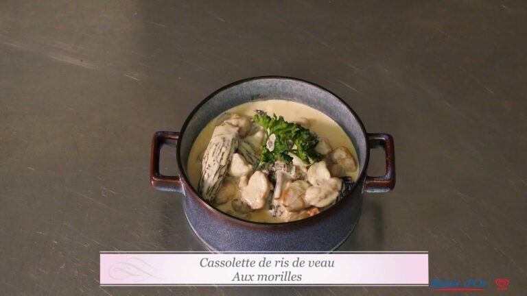 Recette cassolette de ris de veau aux champignons | Actualisé juillet 2025