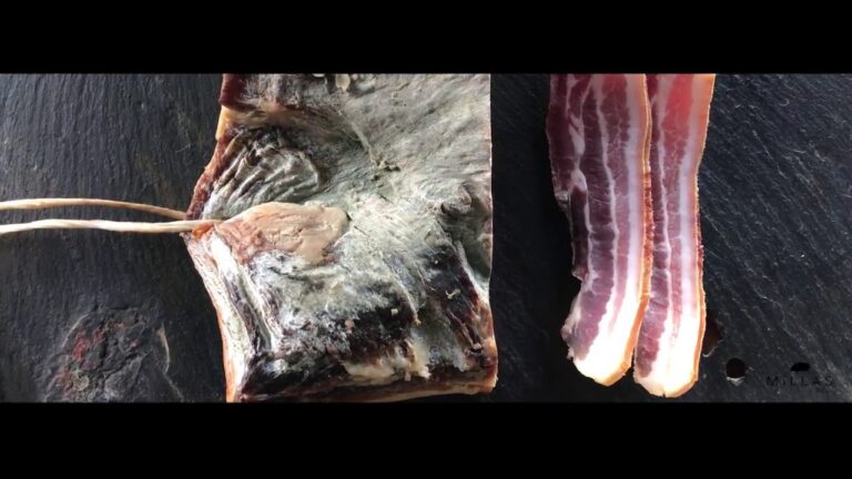 Poitrine de porc fum&eacute;e crue