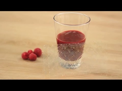Gel&eacute;e de framboise pour gateau