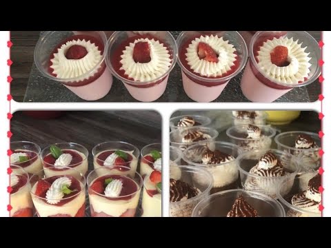 Verrine dessert &agrave; faire la veille thermomix