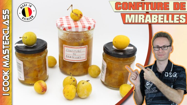 Confiture de mirabelles sans sucre