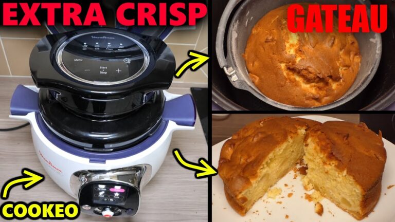 Gateau yaourt cookeo extra crisp