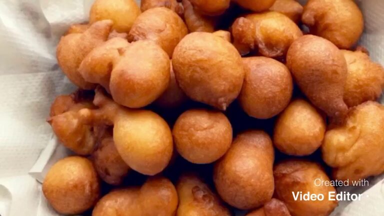 Beignet au sucre sans levure