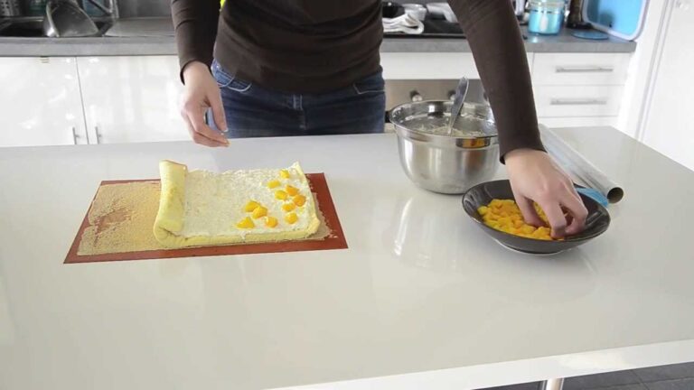 B&ucirc;che de no&euml;l sans cr&egrave;me au beurre