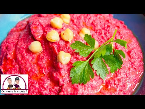 Houmous betterave sans pois chiche
