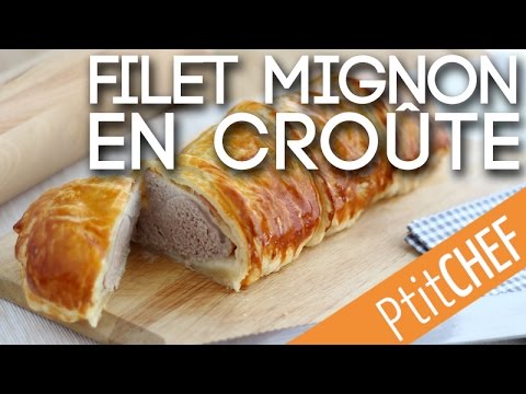 Filet mignon de porc farci au jambon et fromage