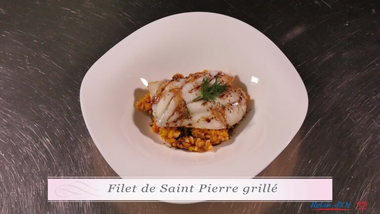 Cuisson filet saint pierre plancha