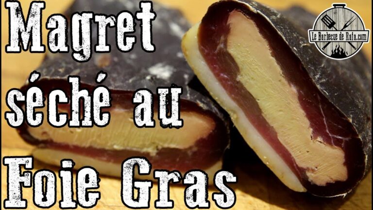 Recette magret de canard s&eacute;ch&eacute; farci au foie gras