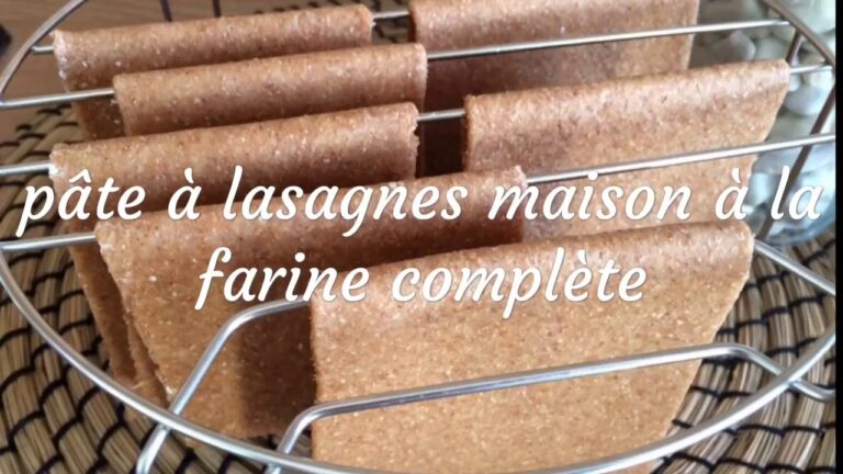 Farine pour pate a lasagne