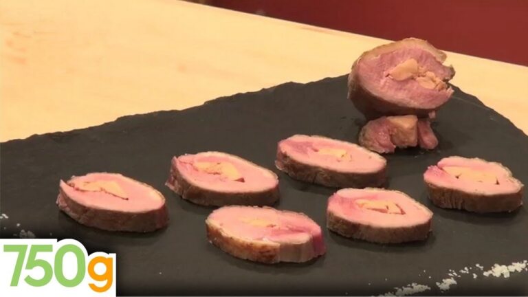 Entr&eacute;e avec foie gras et magret de canard