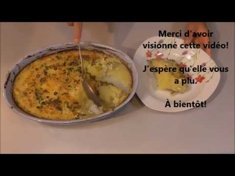 Poisson et pur&eacute;e de pomme de terre