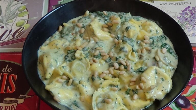 Quelle Sauce Pour Tortellini Ricotta épinard