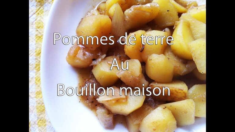 Pomme de terre fondante au bouillon