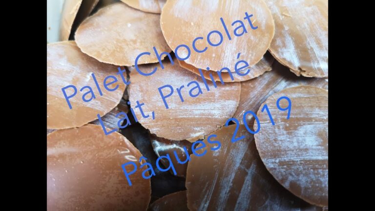 Palet de chocolat pour patisserie