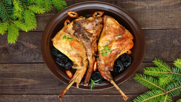 Lapin aux pruneaux et pommes de terre