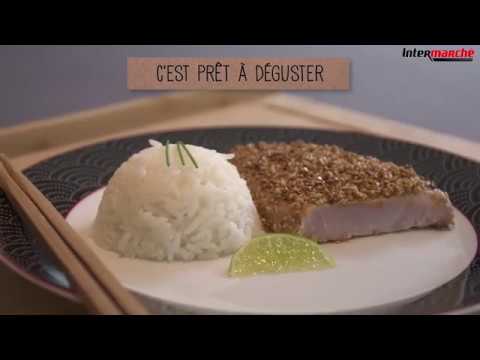 Recette espadon marin&eacute; sauce soja