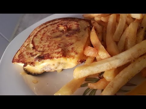 Hamburger avec du pain de mie