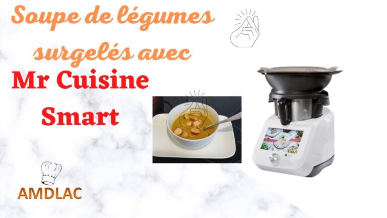 Recette soupe avec l&eacute;gumes surgel&eacute;s