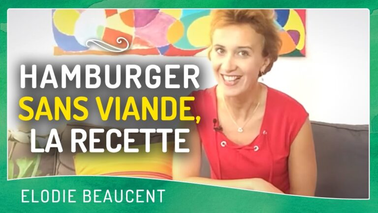 Recette avec pain hamburger sans steak