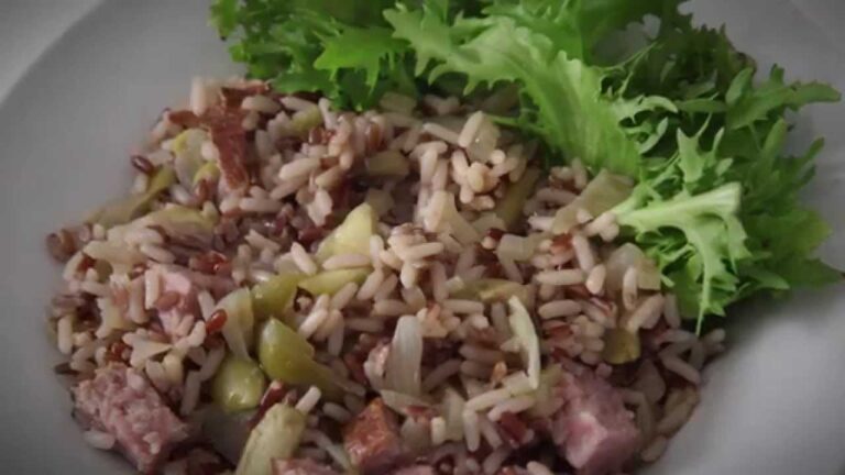 Recette saucisse de montb&eacute;liard riz