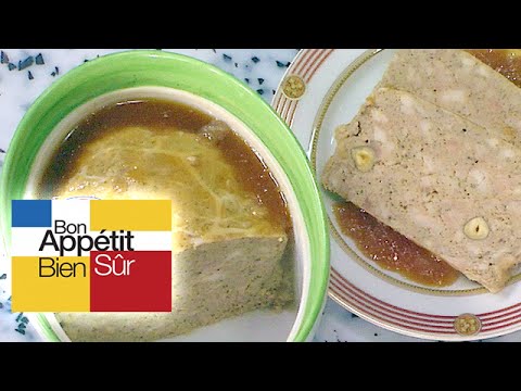 Terrine avec reste de lapin cuit
