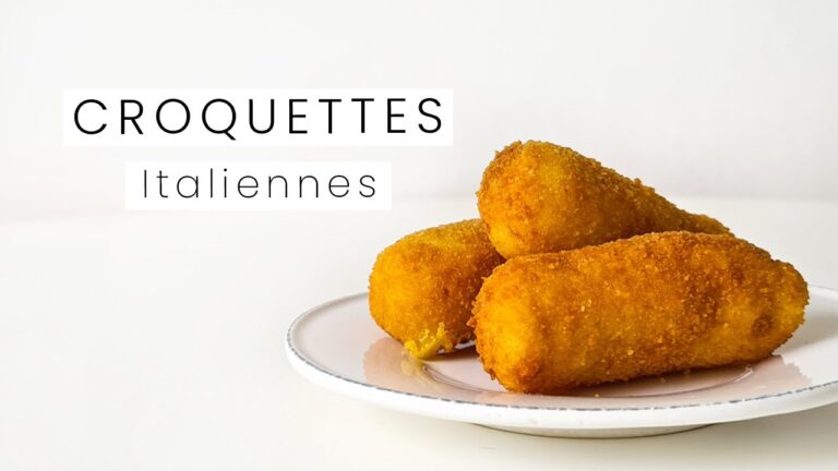 Croquettes de pommes de terre &agrave; l italienne