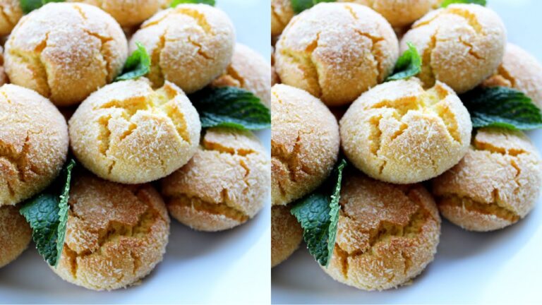 Biscuit noix de coco sans beurre