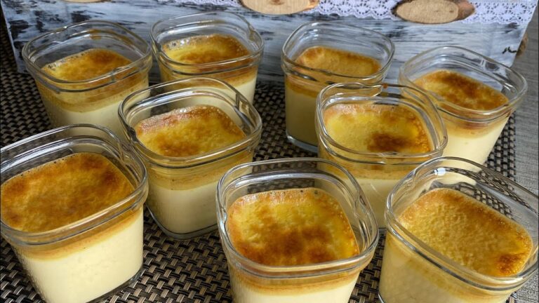 Cr&egrave;me aux oeufs thermomix au four