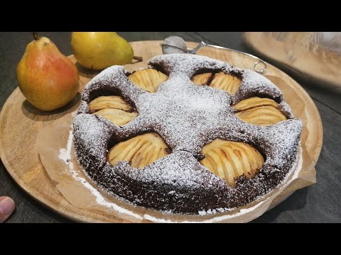 G&acirc;teau aux poires sans gluten