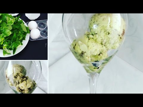 Glace menthe chocolat sans sorbeti&egrave;re