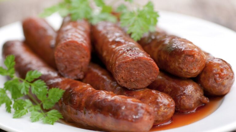 Chipolatas au four en papillote