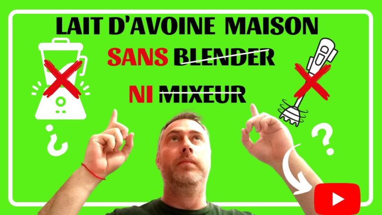 Lait d avoine sans sucre