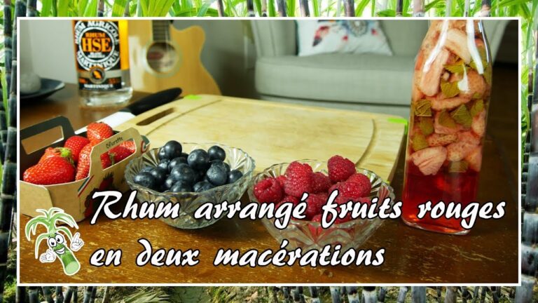 Que faire avec les fruits du rhum arrang&eacute;