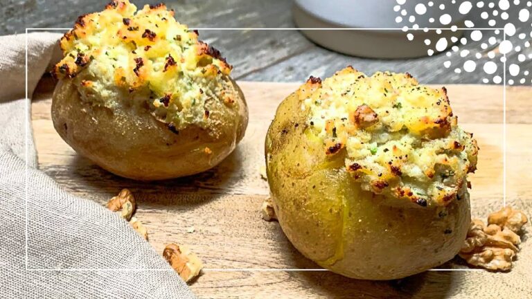 Pommes de terre farcies vegan