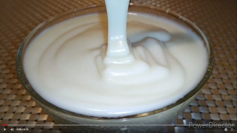 Cr&egrave;me dessert au lait de coco sans oeuf