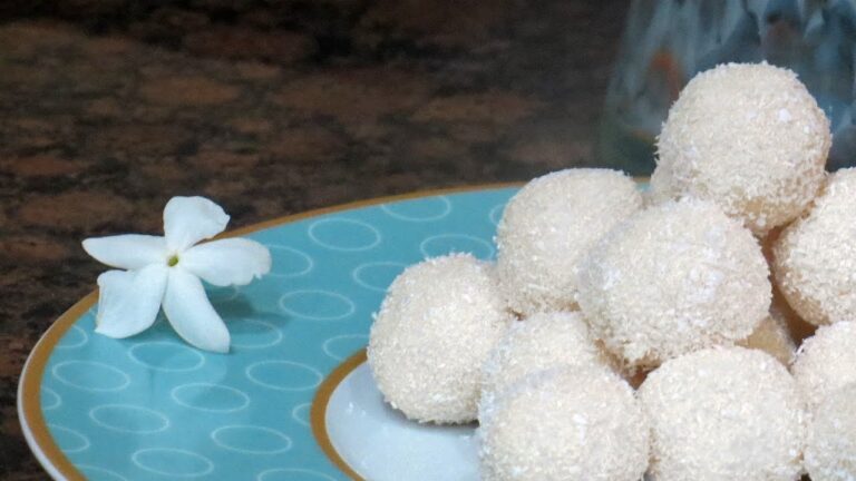 Boule coco lait concentr&eacute; sans cuisson