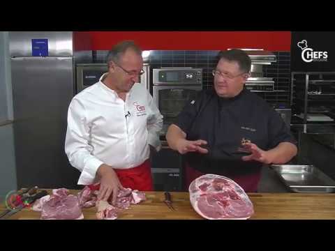 Jambon de porc frais entier