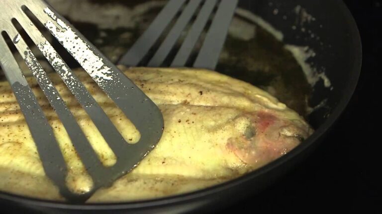 Cuisson des soles &agrave; la poele