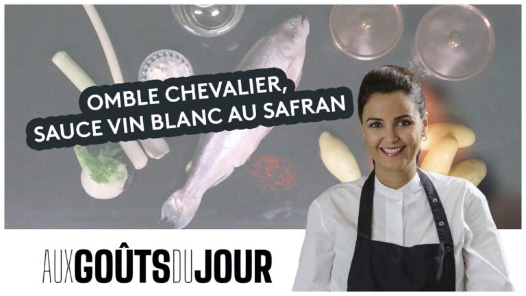 Recette omble chevalier au four