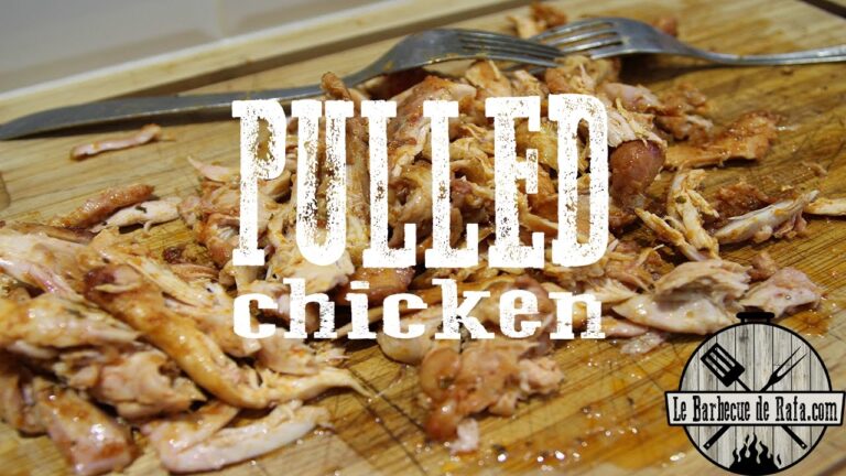 Effiloch&eacute; de poulet au four