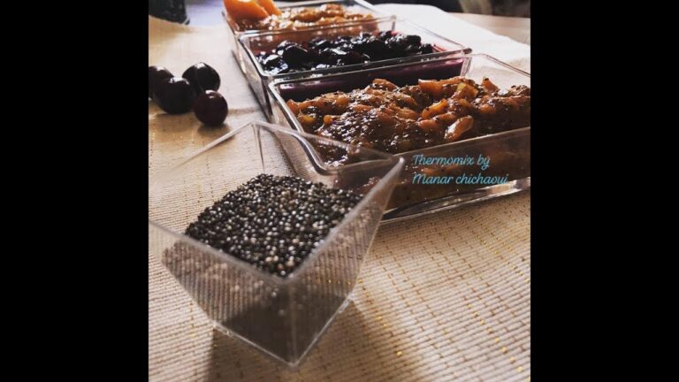 Compote de cerises sans sucre