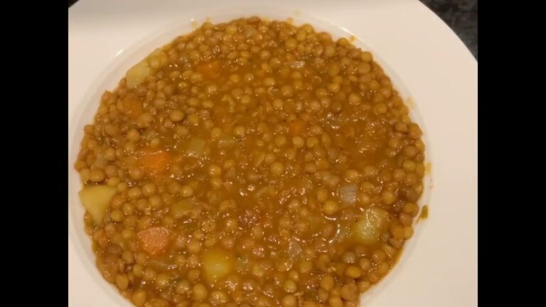 Recette lentilles pomme de terre carotte